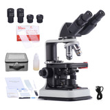 Zorazelda Microscopio Binocular Compuesto, Aumento 40x-2500x