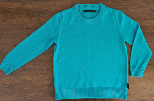 Sweater Little Akiabara T. 4 Color Verde Turquesa