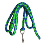 Cuerda De Para Caballo, Cuerda Resistente 2,5 M Verde Y Azul
