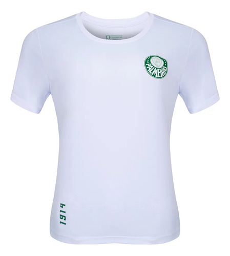 Camiseta Palmeiras Betel 1914 Feminina Branca