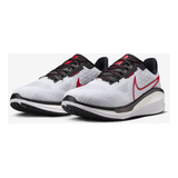 Tenis De Running En Carretera Hombre Nike Vomero 17 Blanco Color Blanco/rojo Pasión/tinte Platino/negro Talla 29 Mx