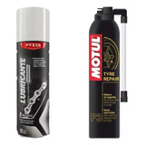 Lubricante Cerámico Cadena  +sellador Llantas Motul P3