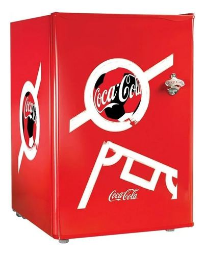 Frigobar Nostalgia Coca Cola Con Destapador 2.6 Pies