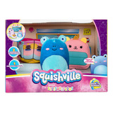 Squishville - Mini Squishmallow +acessórios - Back To Shcool