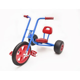 Triciclo De Metal Choper Drift Rueda De Goma Planeta Juguete