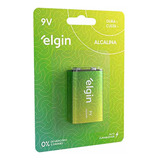 Bateria 9v Energy Alcalina Elgin - Un
