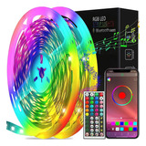 Cinta De Luz Led Tira Luces 25mt Bluetooth 5050 Rgb Control