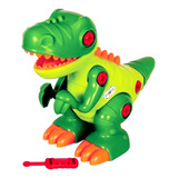 Dinossauro Infantil T-rex Para Montar E Desmontar - Maral