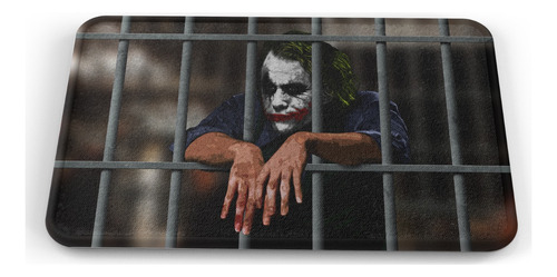 Tapete Dc Comic Joker Cárcel Baño Lavable 40x60cm