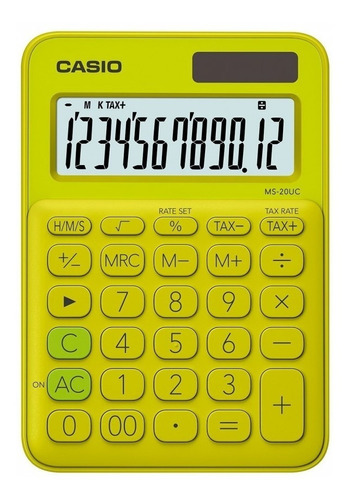 Calculadora De Escritorio Casio Ms-20uc - Colores Varios
