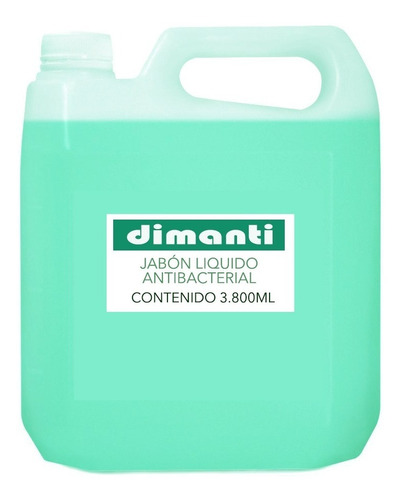 Jabón Liquido Antibacterial X 3.800 Ml Dimanti