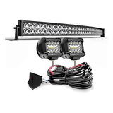 Dot 5d - Barra De Luz Led Curvada De 42 Pulgadas Y 240 W + 2