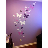 Mariposa Tatuajes De Pared Niñas Pegatinas De Pared ~ Decora