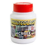 Multicolage Cola Gel Acrilex Decoupage - 120 Gramas