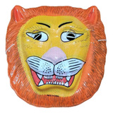 León 12 Máscaras Animales Para Cotillón Cumpleaños Disfraz
