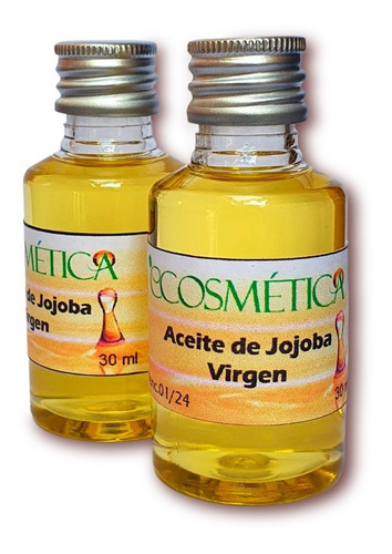 Aceite De Jojoba Puro 30 Ml Uso Cosmético Ecosmetica