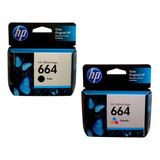 Cartucho Hp 664 Preto E Colorido Advantage Original Barato