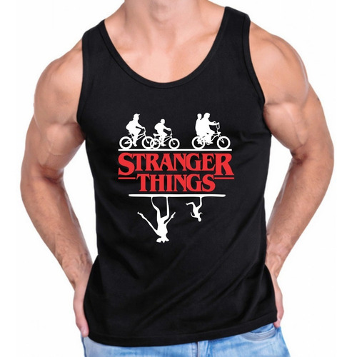 Playera Tank Top Stranger Things Olimpica Tirantes D2 F