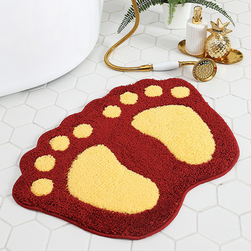 Alfombra Antideslizante Scandinavian Feet Para Baño