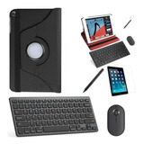 Capa 360 Preto Teclado, Mou Pel, Stylus P/galaxy Tab S6 Lite