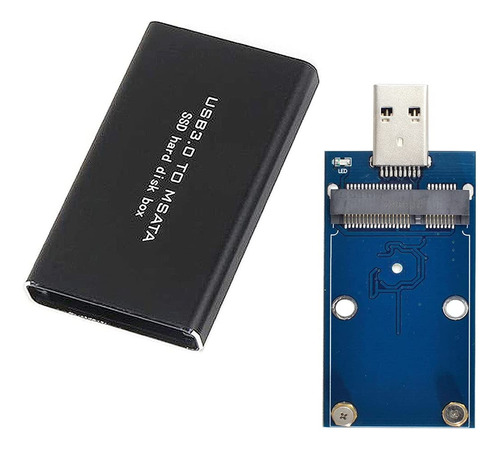 Mini Pci-e Msata A Usb 3.0 Ssd Externo Pcba Con Estuche