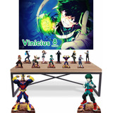 Boku No Hero - Kit Display 8 De Mesa 2 Chão+ Painel