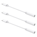 Adaptador Blanco Tipo C Usb C A Conector De Audio Para Auric