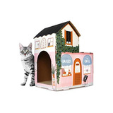 Casa Y Rascador Gatos Catnip Incluido (acc2036)