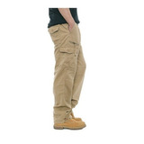 Pantalones Casuales Sueltos Con Múltiples Bolsillos Hombre