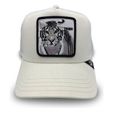 Gorra Goorin Bros Tiger 1010392 White 100% Original