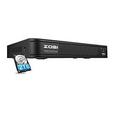 Dvr Zosi H.265+ 5mp Lite 8 Ch 2tb Hdd - Acceso Remoto,