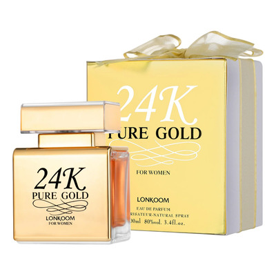 Perfume De Mujer Lonkoom Original 24k Golden 100 Ml | MercadoLibre