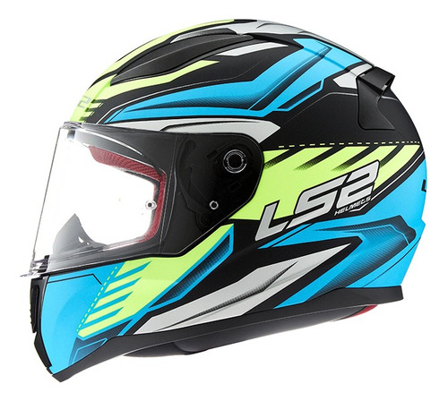 Casco Moto Integral Ls2 Ff353 Rapid Gale Azul Argenmotos