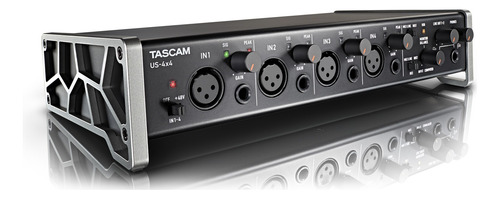 Interfaz De Audio Tascam Lineup Us-4x4 100v/240v Usada