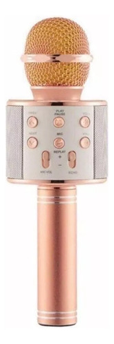 Microfone Bluetooth S/fio Youtuber Karaoke Cores Infantil !