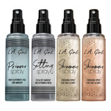 Spray Fijador Prime Set & Shimmer Pack 4 Piezas L.a Girl