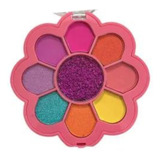 Paleta De Sombras Floral Sarah's Beauty 6g - Rosa Forte