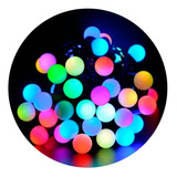 Guirnalda Multicolor Rgb 7,5 Mts Tira Luces Led Bolas