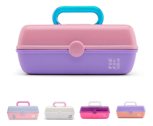 Caboodles Bonitos En Caja De Maquillaje Pequeña, Rosa Bicolo