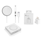 Kit Cargador Inalámbrico Para iPhone 15 15 Pro+adaptador 20w