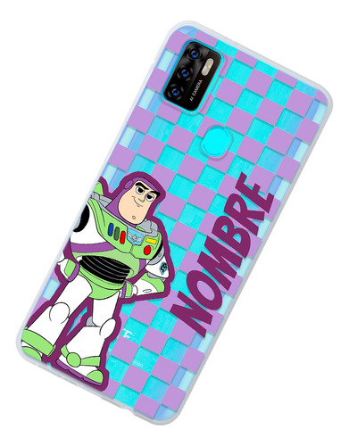 Funda Para Zte Buzz Lightyear Personalizado Nombre