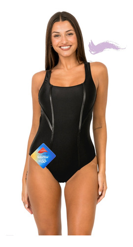 Malla Natacion Mujer Deportiva Aquagym Resistente Cloro Uv50