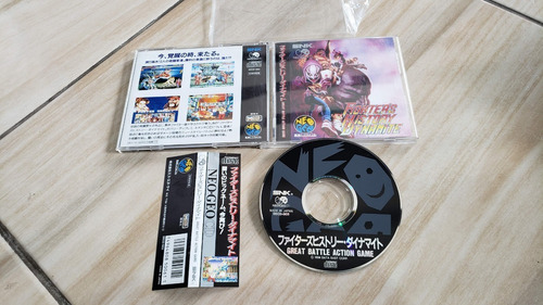 Fighters History Dynamite Original Do Neo Geo Cd. N1