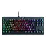 Teclado Mecânico Gamer Redragon Dark Avenger Rgb K568 Preto