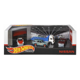 Hot Wheels Premium Nissan Diorama Garage 1:64