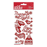 Sticko Stickers Holiday | Calcomanías Pegatinas Navidad 16pz