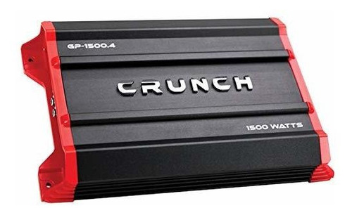 Amplificador Crunch Modelo Gp-1500.4 De 750 Watts Y 4 Ohms