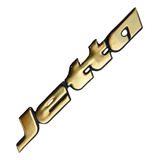 Emblema Letra Vw Jetta A2 A3 Dorado