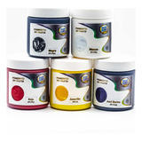 Kit De 5 Pigmentos En Pasta Para Resina Epoxy