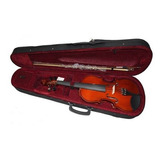Violin Stradella 4/4 Mv141244 Macizo De Tapa De Pino Estuche